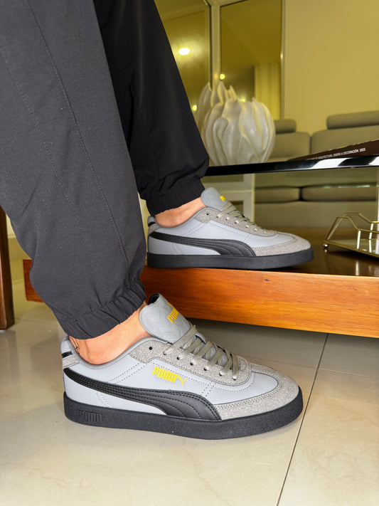 Puma club gris negra