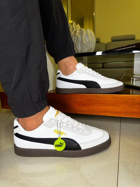 Puma club blanca negra