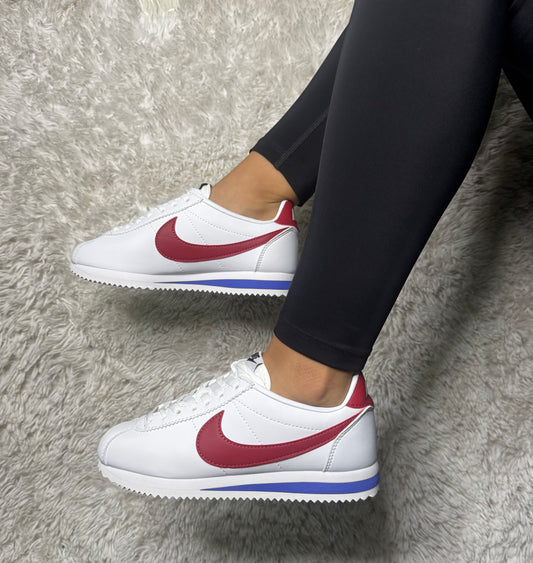 NIKE CORTEZ BLANCA ROJA