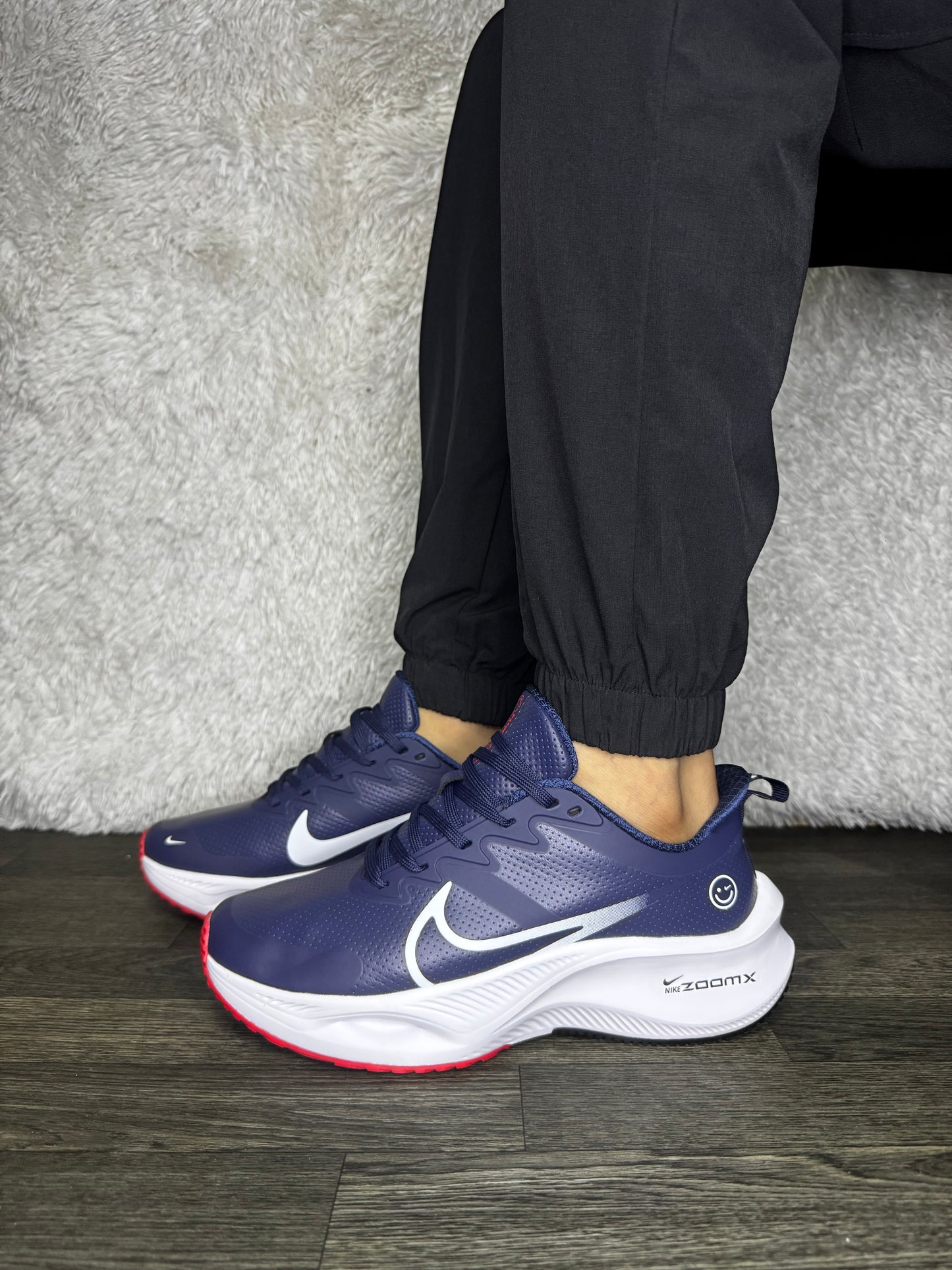 NIKE ZOOM CARITA AZUL BLANCO